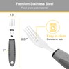 HoEase Adaptive Utensil Set - Arthritis Aid Silverware for The