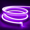 KOOLMEX Tira LED Neon Flex 5 Metros 12V Impermeable, Luce