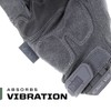 Mechanix Wear M-Pact Gloves Black/Grey, m