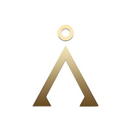 Stargate Symbol Sticker Vinyl Decal Notebook Car Window Laptop 3.25" x 4" (Gold)