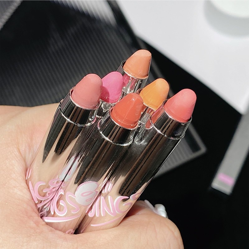 ZVEV Silver Love Brush Stick Eye Shadow Cheek Duo Waterproof