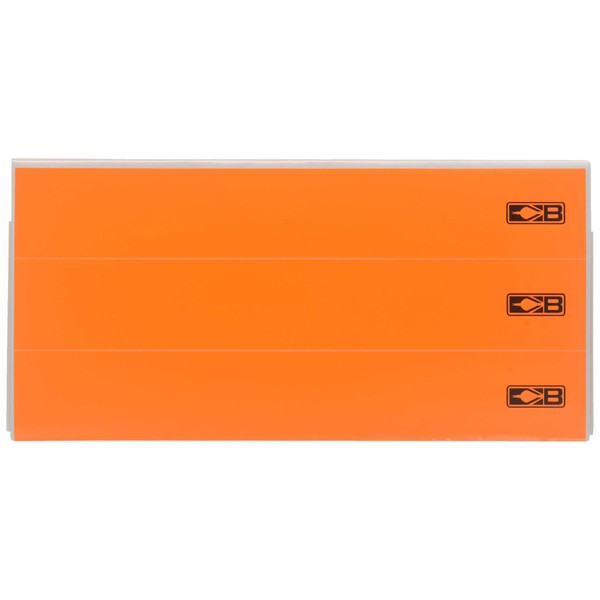 Bohning 7" Solid Wrap 7" Neon Orange Standard Arrow Wrap, 12pk