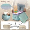 GOTENTIFY Waterproof Compression Packing Cubes 2/3/4 sets, Large Travel Packing