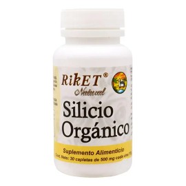 Silicio Orgánico 30 Cápsulas Riket Natural Suplemento Nutricional                                                                                     