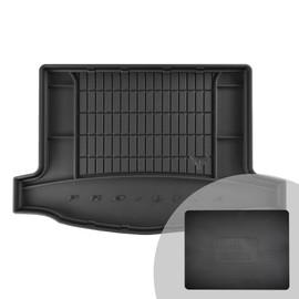 FROGUM ProLine 3D Rubber Mat, Exclusive Car Boot Mat, Boot Liner for Honda Civic IX 2011-2016, Comfortable Organiser, Highest Edges