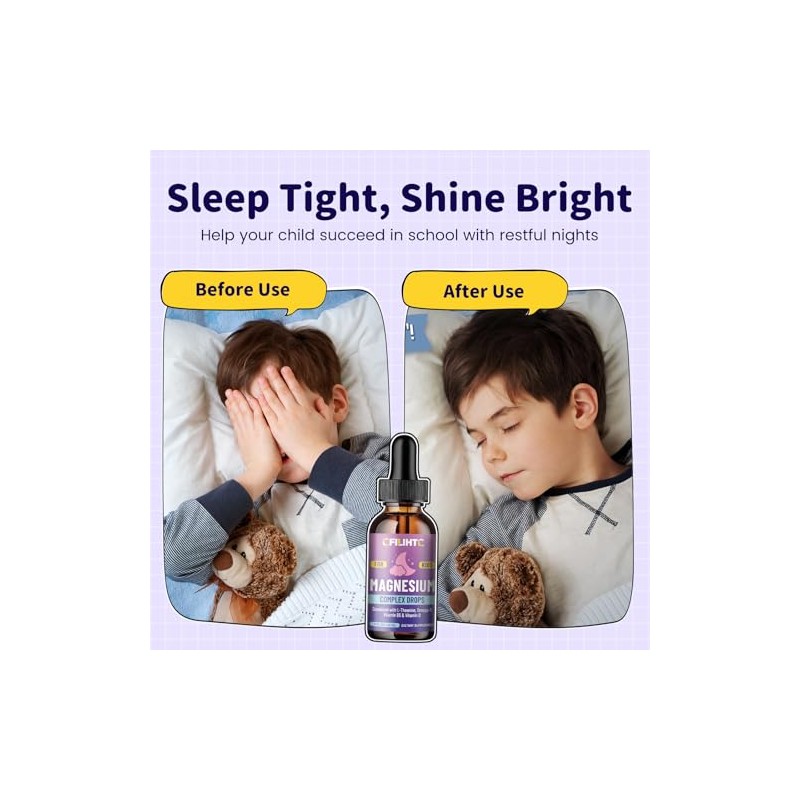 Kids Magnesium Liquid Drops & Kids Magnesium Gummies