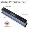 netuera 12 Inch Master Precision Level in Fitted Wooden Box,