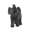 Sagebrook Home Resin Elephant Figurine - Decorative Polyresin Statue for