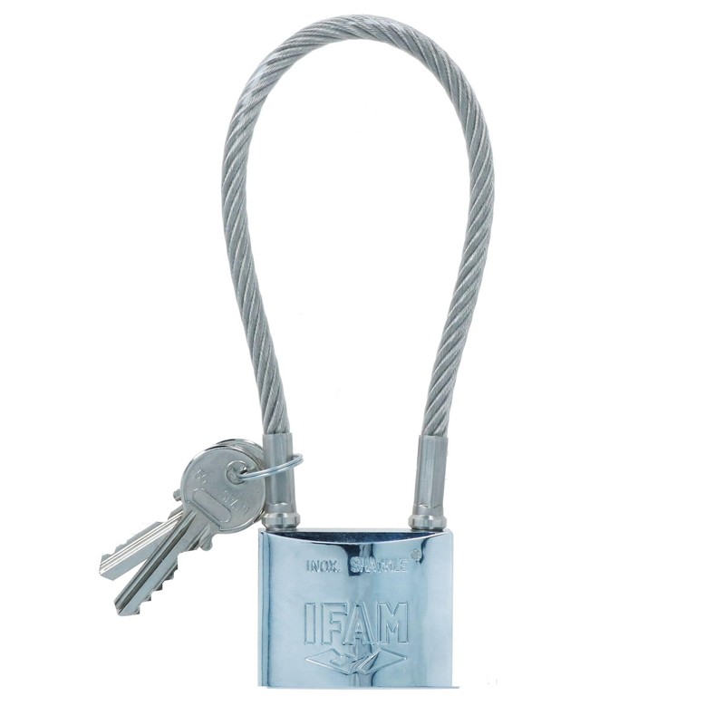 50mm Marine Cable Padlock Stainless Steel Shackle Rust Proof Boat