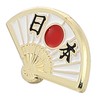C0088 Japanese Fan Pin Badge Flag Fan Pin Diameter 0.8