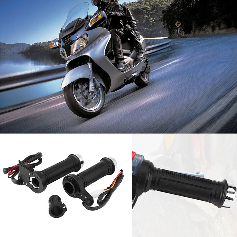 1 Pair 22mm(7/8") Motorcycle Universal Electric Hot Heated Warm Hand