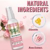 Rose Water Spray Scalp Moisturize Rose Water for Hair Refreshing-