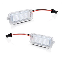 License Plate LED License Plate Light for Ford Explorer 2011-2018 Escape 2013-2018 Fusion 2011-2018 Fusion 2013-2018 License Plate Light CAN-bus 12V Car License Lamp