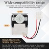 242077702, FDQC18EL4F, 242077705 Evaporator Fan Motor, 5304514392, A03788604 Blower Motor
