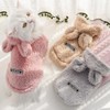 Cat Bunny Ears Costume Cute Dog Kitten Hoodies Sweater Rabbit