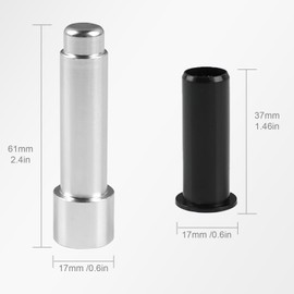 Door Bushing Removal Tool Hinge Liners Set for Easy Installation for Jeep Wrangler JL JK JKU JT JLU 2007-2024 (Black)