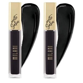 Milani Amore Satin Matte Lip Creme (0.21 Fl. Oz.) Cruelty-Free Nourishing Lip Gloss with a Soft, Full Matte Finish (Leather) (Pack of 2)