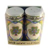 Irish Salt and Pepper Shaker Celtic Design Shamrock