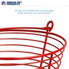 Prevue Pet Products 8 Inch Red Vinyl Coated Metal Egg