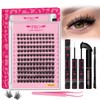 Lash Clusters Kit 3D Style Eyelash Clusters Kit with Lash