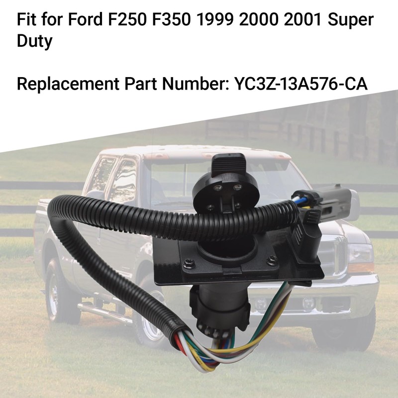 4 & 7 Pin Trailer Tow Wiring Harness Plug for