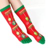 Benefeet Sox Womens Mens Christmas Toe Socks Funny Novelty Christmas
