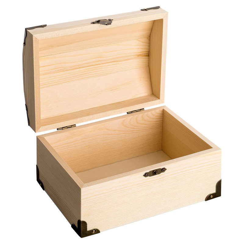 4you design Wooden Box with Lid - Small Wooden Box