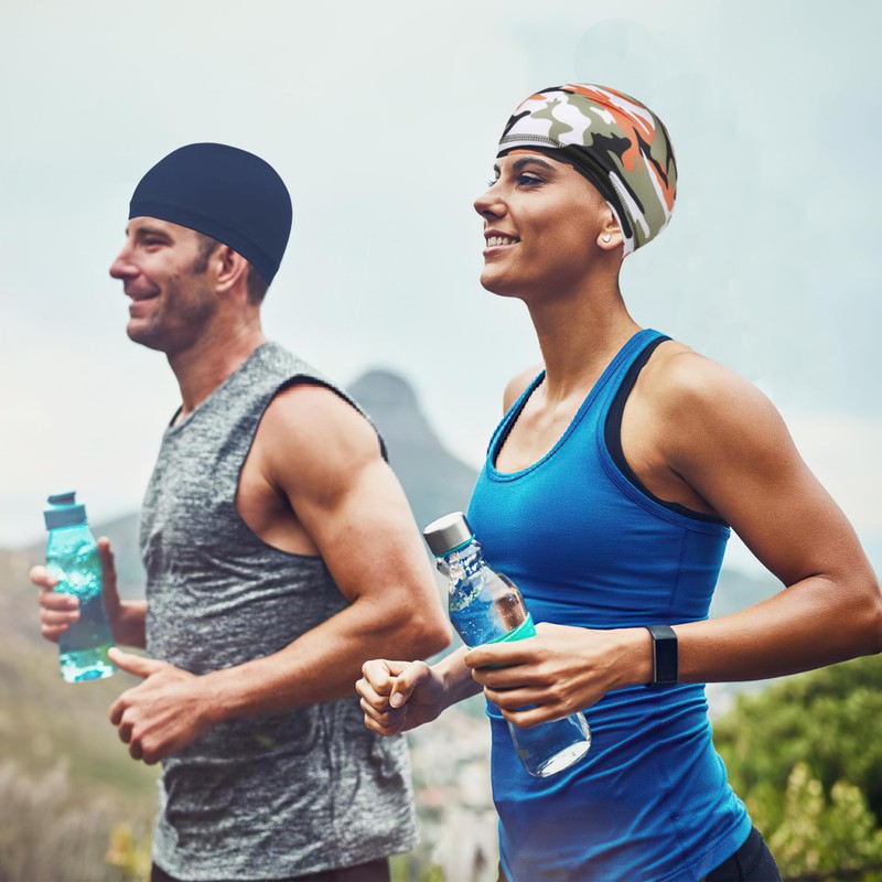 Piacolnic Cooling Skull Cap, 8 Pack Breathable Helmet Liner, Lightweight