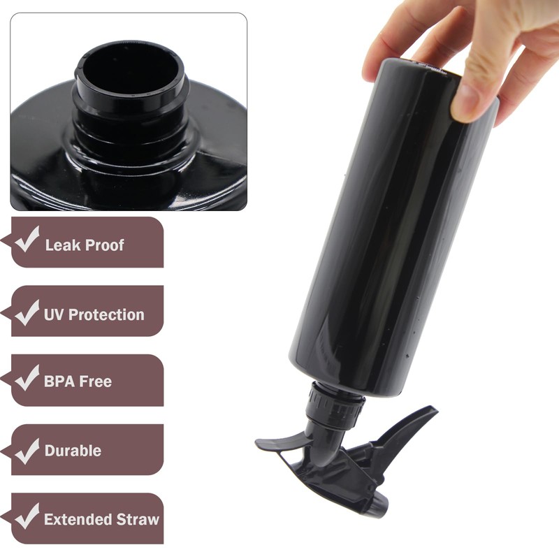 OFFIDIX 360° Water Spray Bottle 2 Pack 16 oz Continuous