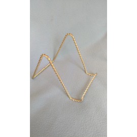 Picture Stand Plate Stand Brass Gold Twisted Easel 6" High Plate Stand Picture Stand