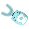 Kids Toothbrush U Shaped Silicone Soft Bristle Cute Cartoon Pattern