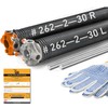 Buck Pair of 2" Heavy Duty Garage Door Torsion Springs