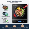AAOBOSI Portable Induction Cooktop,1800W Induction Cooker with LCD Sensor Touch,