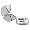 Sam Sandor - Mama Mia! - Square Compact Mirror Personal