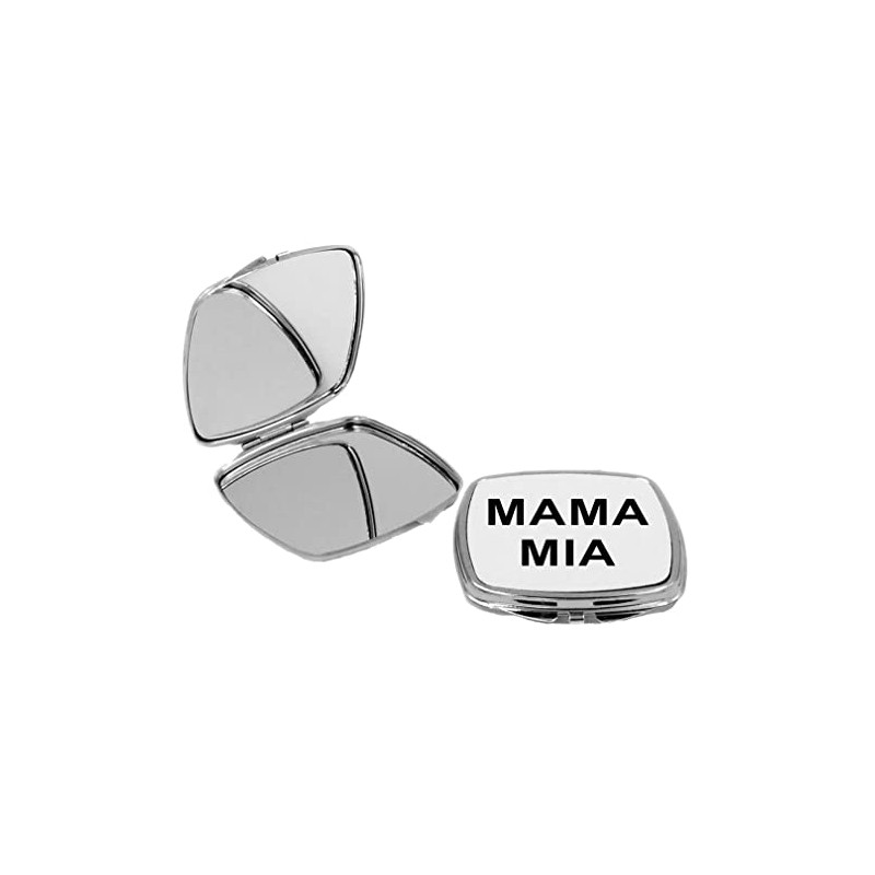 Sam Sandor - Mama Mia! - Square Compact Mirror Personal