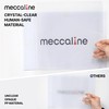Meccaline Clear Plastic File Folders for Document, Presentation, Project, or