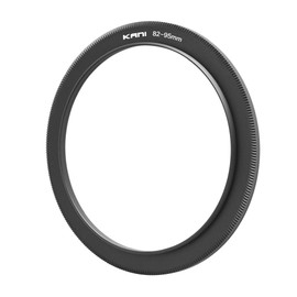 KANI 82-95mm Filter Diameter Conversion Adapter Step Up Ring Slim Frame with Knurling Filter Accessory Aluminum 803917
