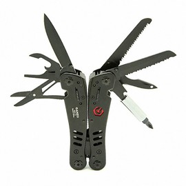 Ganzo Multitool G301-B/H Nylon Case, Interchangeable Bits, Colour: Black