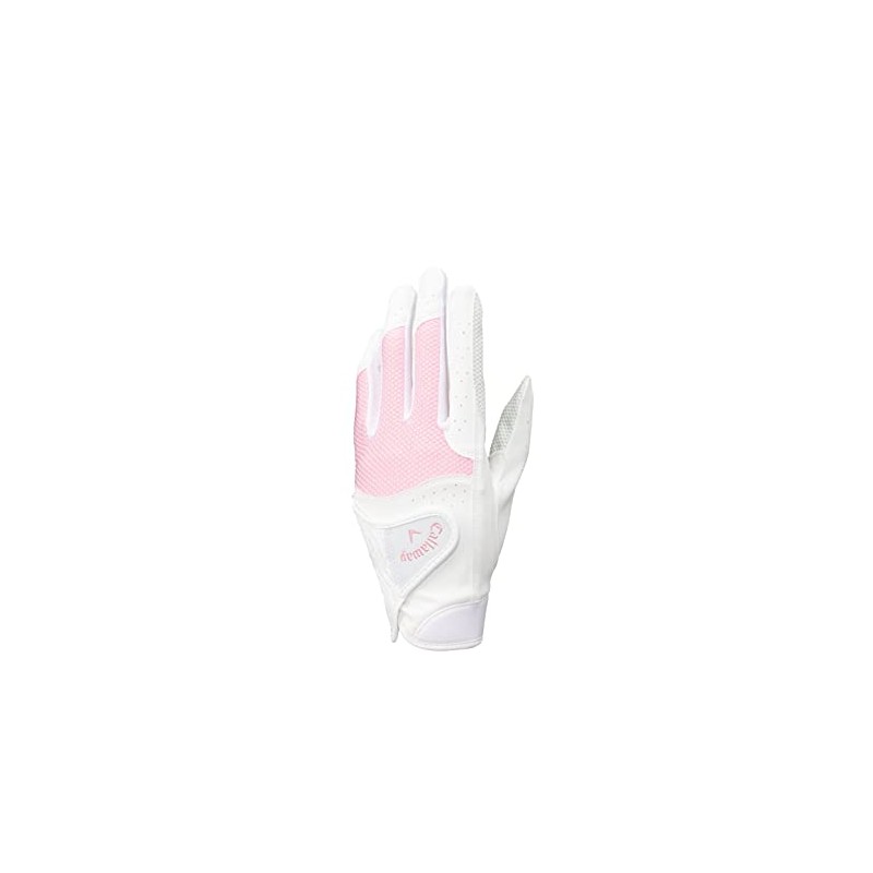 Callaway Gloves HYPER GRIP DUAL WMS WHT/PNK 20 23 (20
