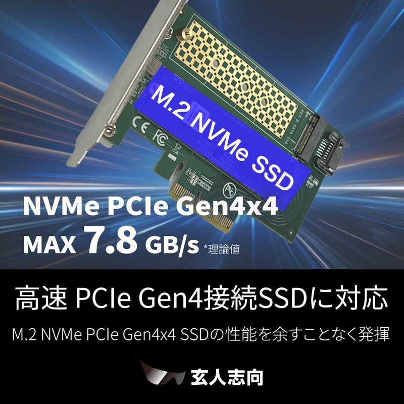 Genjin-oriented Interface M.2 NVMe SSD & M.2 SATA SSD Dual