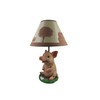 DWK Muddy Delight Decorative Farmhouse Pig Table Lamp