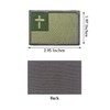 Christian Cross Patch Christian Flag Patch Embroidered Patches Tactical Morale