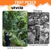 Outvita 13FT Fruit Picker, Adjustable Fruits Picker Tool with Basket