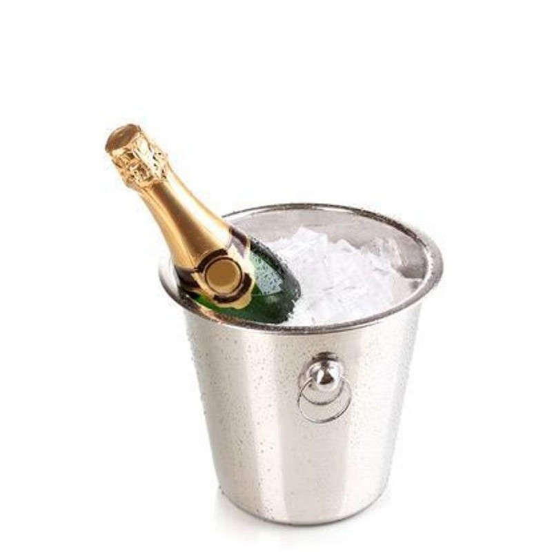 Arga Stainless Steel Champagne Cooler with Handles