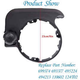 Autoparts Gas Fuel Tank 699374 693377 Replacement for Briggs Stratton 495224 494213 110602 124T02