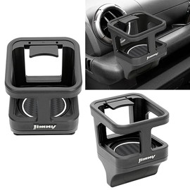 BG BRAGA Type 1/1P with New Jimny Emblem 1 Drink Holder with New Functions Jimny Sierra JB64W JB74W with Rubber Mat Genuine Bolt-On