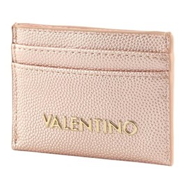 VALENTINO Divina Credit Card Case Pink Metallizato, Pink Metallizato