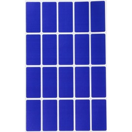 Royal Green 4cm x 1.9cm Blue Stickers Rectangular Labels (40mm x 19mm) - 1000 Pack