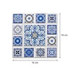 Zassenhaus 057669 Oriental Design Cross Ceramic Coaster with Non-Slip Cork