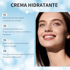 Centella Asiatica, Youthful Formula Ultimate Moisturizing Cream, Juvenil Formula Repair Moisturizer Cream, Cream Korean, Hidratación Profunda, Centella Soothing With Hyaluronic Acid for Wrinkles, Fine Lines, Dry Skin